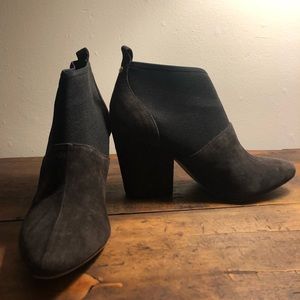 Calvin Klein Suede Booties